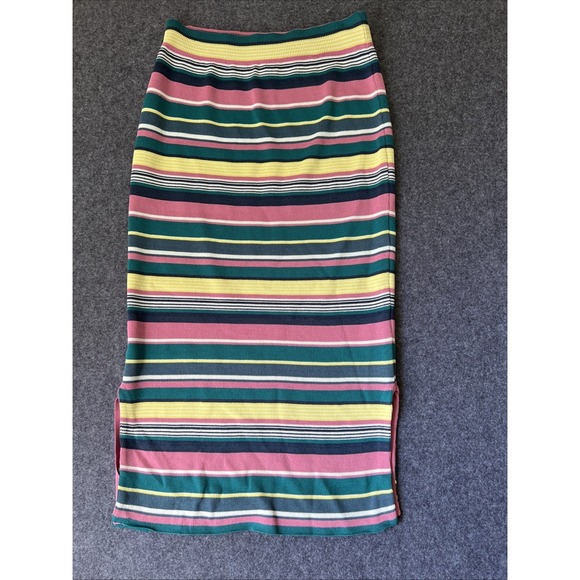 Maeve Dresses & Skirts - Maeve By Anthropologie Women's Lana Striped Sweater Skirt Size Large